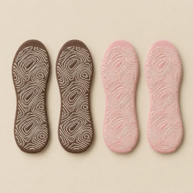 Contour Toeless Grip Socks, another view