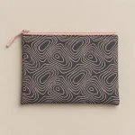 Contour Zip Sock Pouch laid flat