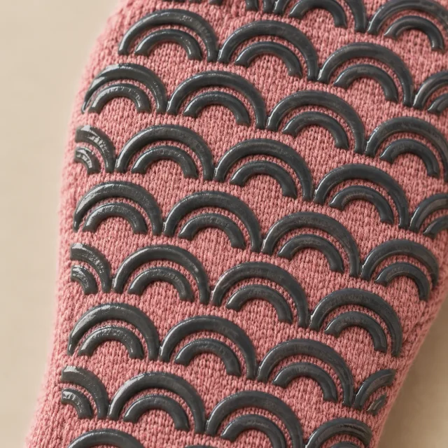 Fan Ankle Grip Socks close up