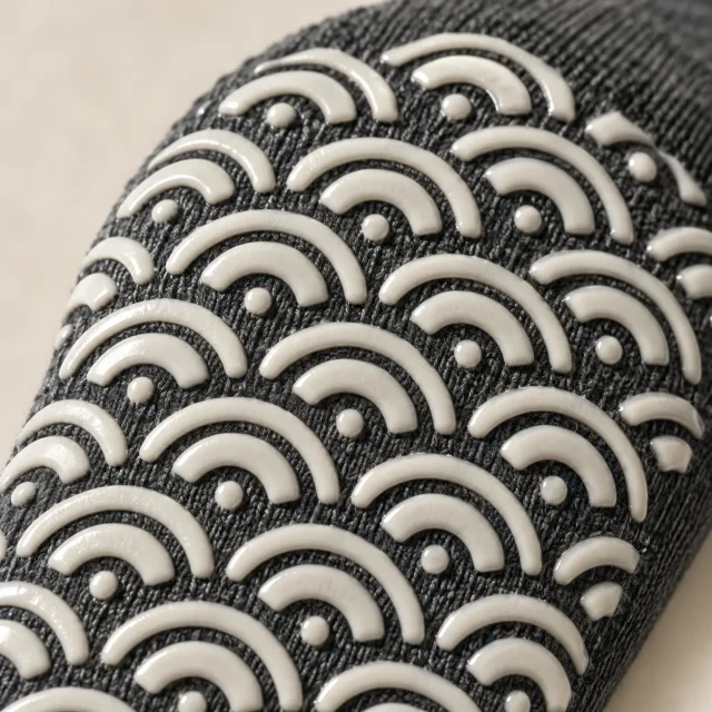 Fan Crew Grip Socks close up