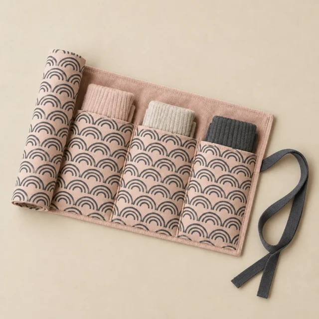 Fan Sock Roll, another view