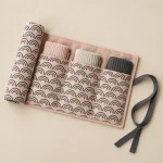 Fan Sock Roll laid flat