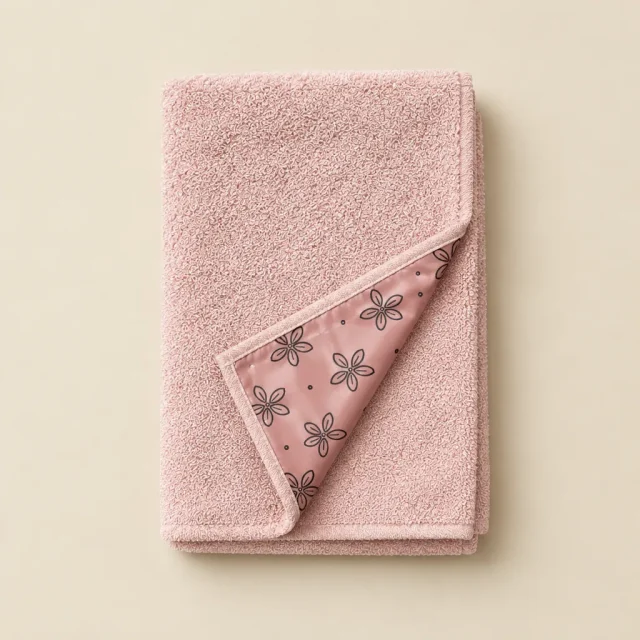 Petal Mat Towel laid flat