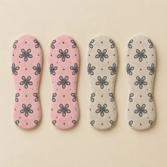 Petal Toeless Grip Socks, another view