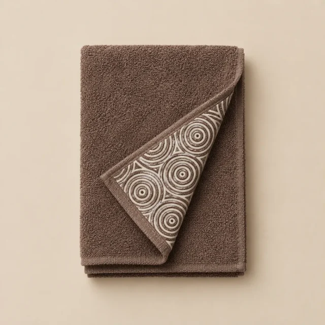 Ripple Reformer Towel laid flat