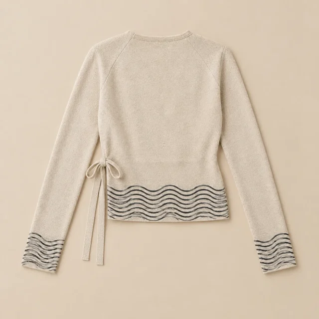 Tide Ballet Wrap Top, another view