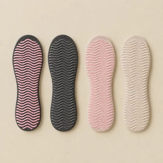 Tide Crew Grip Socks, another view