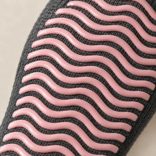 Tide Crew Grip Socks close up