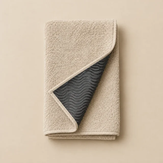 Tide Reformer Towel laid flat