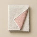 Whorl Mat Towel laid flat